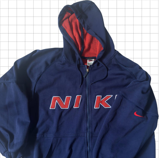 Nike full zip hoodie (m)