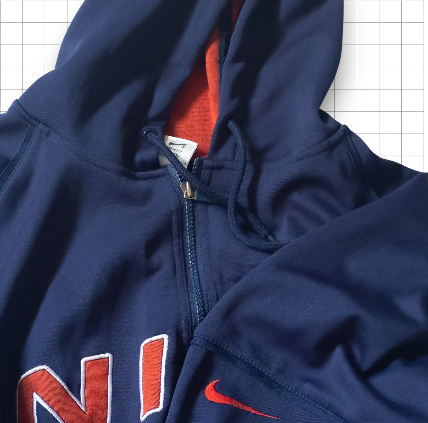 Nike full zip hoodie (m)