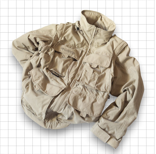 fishing jacket Columbia, 2 in 1 (S)